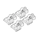Kit de montaj pentru bare Alumia, Quadra, Silenzio C035 - Audi