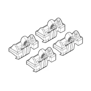 Kit de montaj pentru bare Alumia, Quadra, Silenzio C038 - Volvo