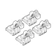Kit de montaj pentru bare Alumia, Quadra, Silenzio C040 - Toyota