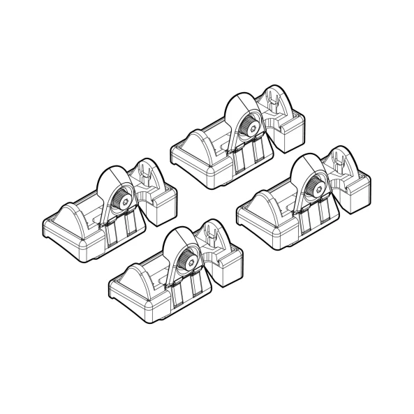 Kit de montaj pentru bare Alumia, Quadra, Silenzio C047 - Hyundai