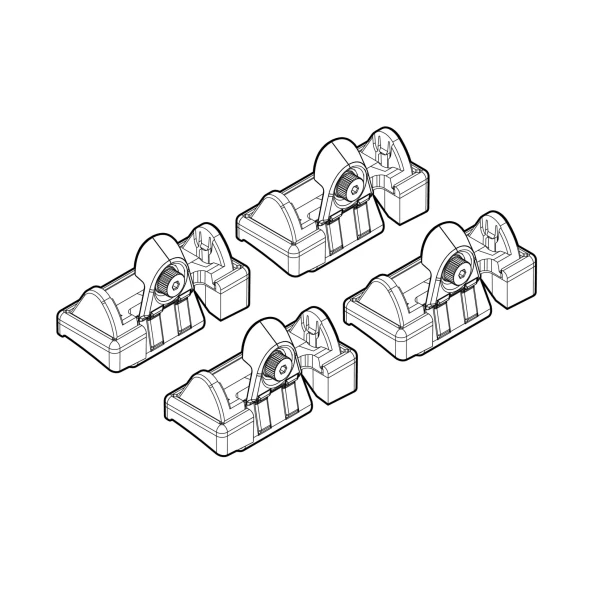 Kit de montaj pentru bare Alumia, Quadra, Silenzio C051 - Mazda