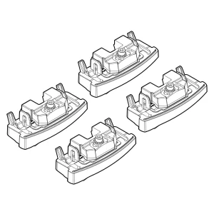 Kit de montaj pentru bare Alumia, Quadra, Silenzio C100 - Alfa Romeo