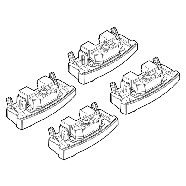 Kit de montaj pentru bare Alumia, Quadra, Silenzio C100 - Alfa Romeo