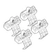 Kit de montaj pentru bare Alumia, Quadra, Silenzio C120 - Ford