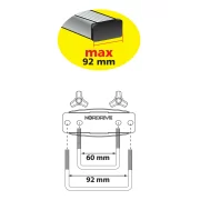 Kit de montaj standard pentru cutie portbagaj Nordrive, toata gama, piesa de schimb