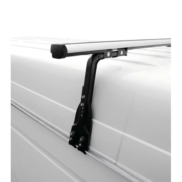 Kit de picioare compatibile cu bare Kargo si Kargo-Plus, pentru vehicule cu jgheab de ploaie - 16-21 cm