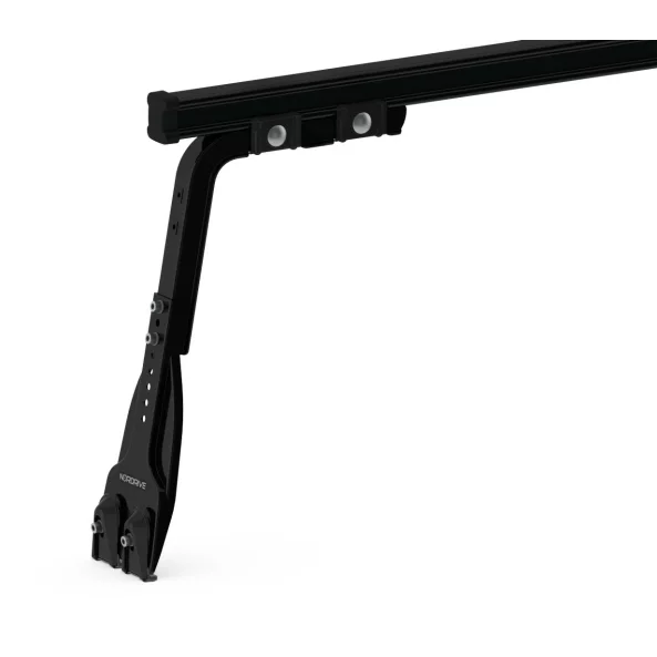 Kit de picioare compatibile cu bare Kargo si Kargo-Plus, pentru vehicule cu jgheab de ploaie - 22-37 cm