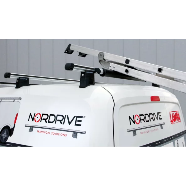 KP-0, rola incarcare cu fixare pe bara portbagaj din aluminiu Nordrive Kargo-Plus - 64 cm