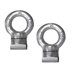 KP-3, pereche de inele fixare marfa, cu conector „T” pentru toata gama de bare portbagaj din aluminiu Nordrive, 2buc