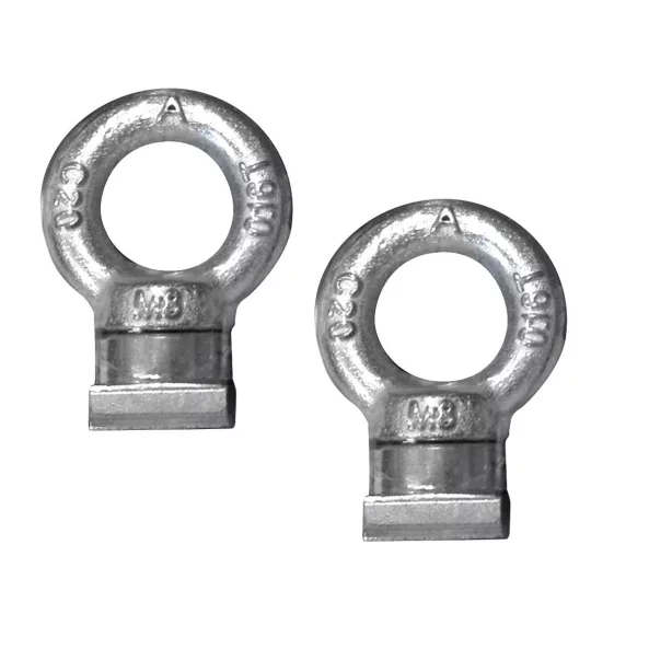 KP-3, pereche de inele fixare marfa, cu conector „T” pentru toata gama de bare portbagaj din aluminiu Nordrive, 2buc