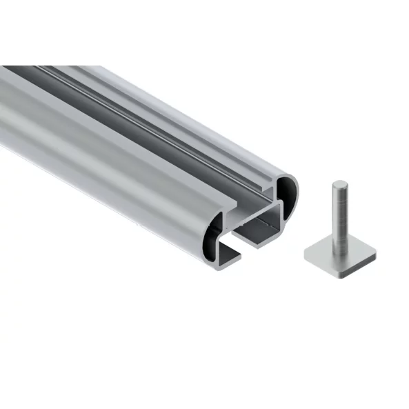 Kuma, set complet de bare portbagaj din aluminiu - M - 122 cm