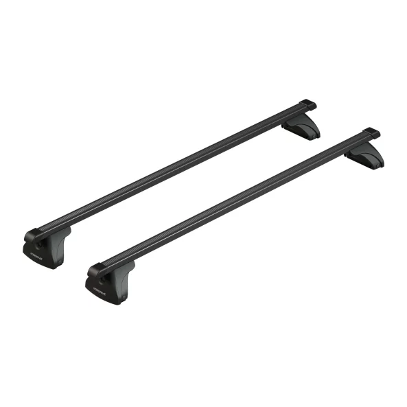 Max-Load, set de bare portbagaj Quadra pre-asamblate cu kit de picioare Evos LP - L - 127 cm