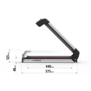 Nordic-King EVO suport schi din aluminiu NK-40 - Argintiu