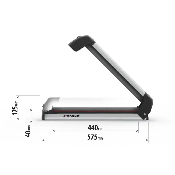 Nordic-King EVO suport schi din aluminiu NK-40 - Argintiu