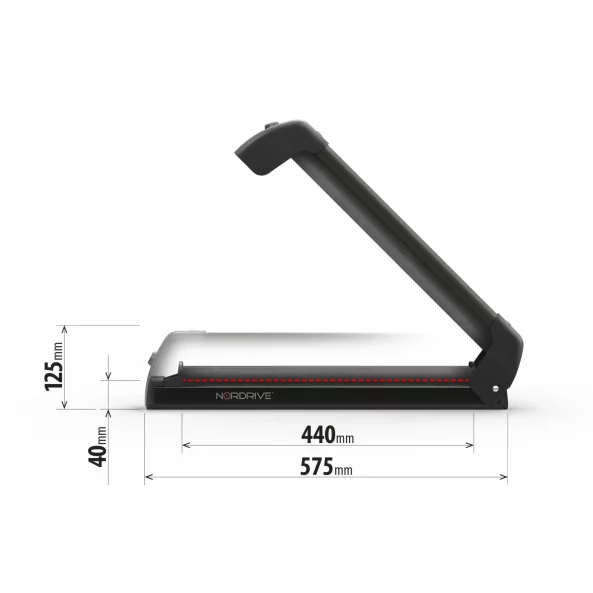 Nordic-King EVO suport schi din aluminiu NK-40 - Negru