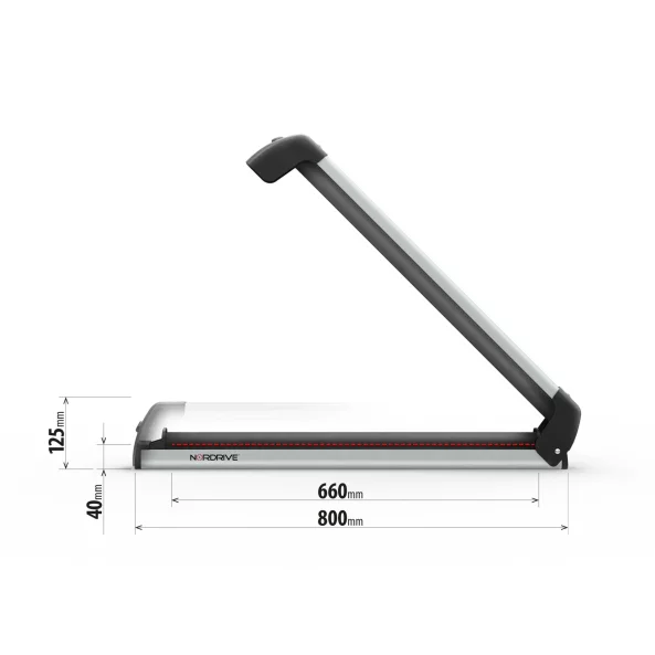 Nordic-King EVO suport schi din aluminiu NK-60 - Argintiu