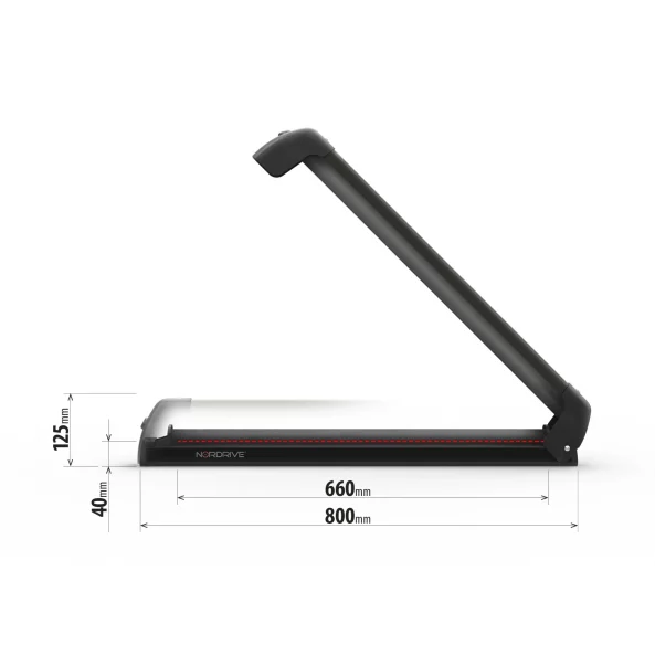 Nordic-King EVO suport schi din aluminiu NK-60 - Negru
