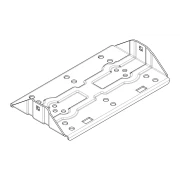 Placa suport brate neagra pentru N50100 pentru bare Silenzio
