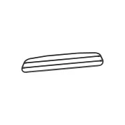 Premium-Guard, grilaj de protectie auto, bariera pentru caini - Tip 16 - 990x186 mm