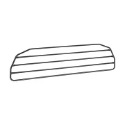 Premium-Guard, grilaj de protectie auto, bariera pentru caini - Tip 27 - 1340x380 mm