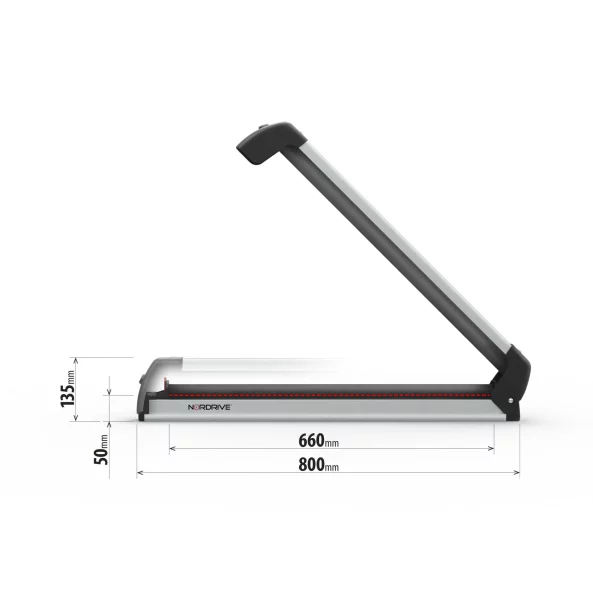 Pro-Slider EVO suport schi din aluminiu PS-60 - Argintiu