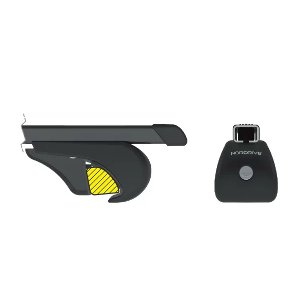 Quadra Rail, set complet de bare portbagaj din otel - S - Evos RS