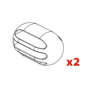 Set 2 adaptoare pentru centura de siguranta