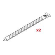 Set 2 curele de fixare pentru roata la suportii de biciclete