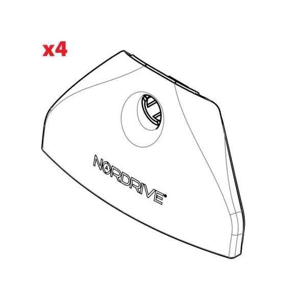 Set 4 capace pentru picioare Evos LP