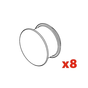 Set 8 dopuri √o 10 mm pentru picior EVOS 75GO0001