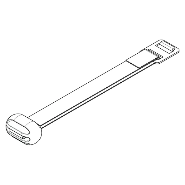 Set de 2 adaptoare cu actiune dubla pentru hayon din sticla