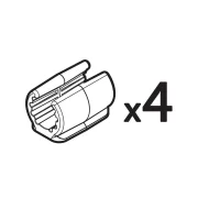 Set de 4 tampoane de rezerva pentru suportii de biciclete Nitto, Pyro si Radius