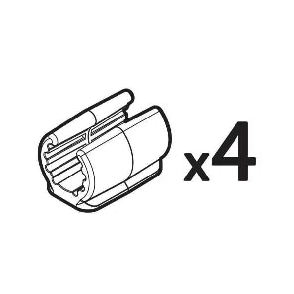 Set de 4 tampoane de rezerva pentru suportii de biciclete Nitto, Pyro si Radius