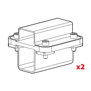 Kargo Rack System, set de adaptoare pentru fixarea pe bara portbagaj Kargo si Kargo-Plus