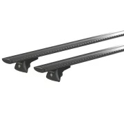 Silenzio Black In-Rail, set complet de bare portbagaj din aluminiu - L - Evos IA