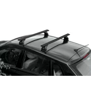 Silenzio Black, pereche de bare portbagaj din aluminiu - L - 128 cm