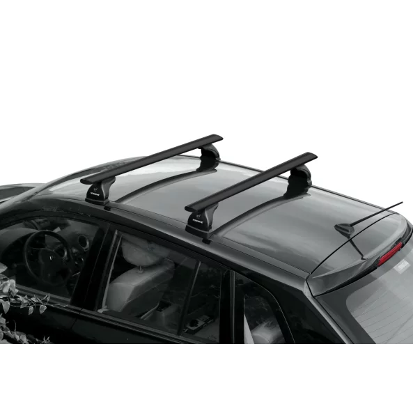 Silenzio Black, pereche de bare portbagaj din aluminiu - S - 108 cm
