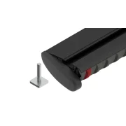 Silenzio Black, pereche de bare portbagaj din aluminiu - S - 108 cm