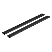 Silenzio Black, pereche de bare portbagaj din aluminiu - XL - 140 cm