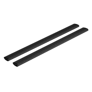 Silenzio Black, pereche de bare portbagaj din aluminiu - XL - 140 cm