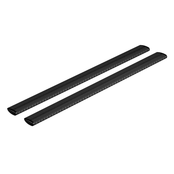 Silenzio Black, pereche de bare portbagaj din aluminiu - XL - 140 cm
