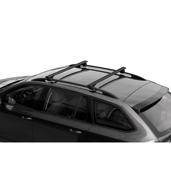 Silenzio Black Rail, set complet de bare portbagaj din aluminiu - XL - Evos RA