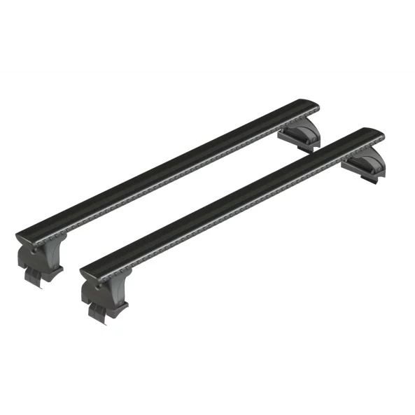 Silenzio Black, set complet de bare portbagaj din aluminiu - L - Evos LP - C009