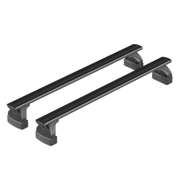 Silenzio Black, set complet de bare portbagaj din aluminiu - L - Evos LP - C036