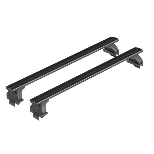 Silenzio Black, set complet de bare portbagaj din aluminiu - L - Evos LP - C038
