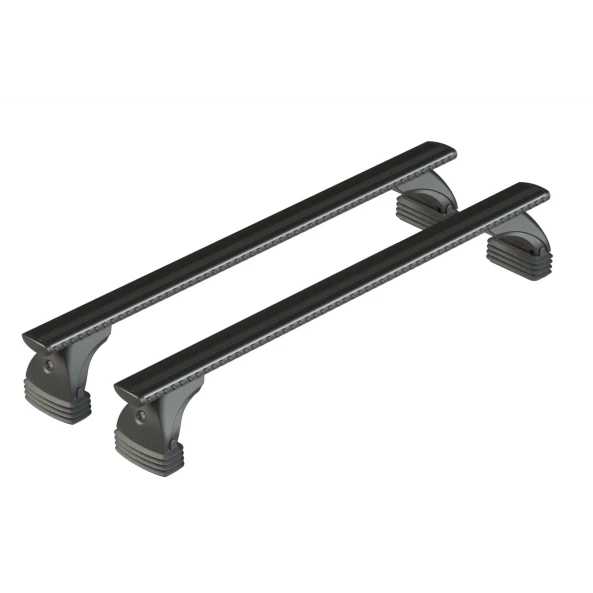 Silenzio Black, set complet de bare portbagaj din aluminiu - L - Evos ST - C037