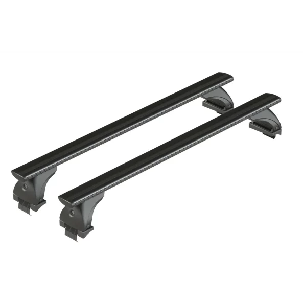 Silenzio Black, set complet de bare portbagaj din aluminiu - S - Evos ST - C006