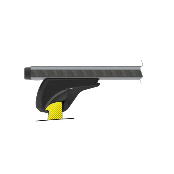 Silenzio In-Rail, set complet de bare portbagaj din aluminiu - M - Evos IA