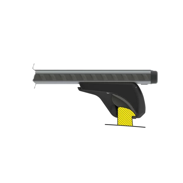 Silenzio In-Rail, set complet de bare portbagaj din aluminiu - M - Evos IA
