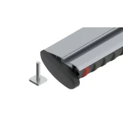 Silenzio, pereche de bare portbagaj din aluminiu - L - 128 cm